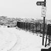 Golf Club Sign Snow