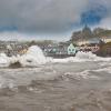 Strand Panoramic Ophelia Waves